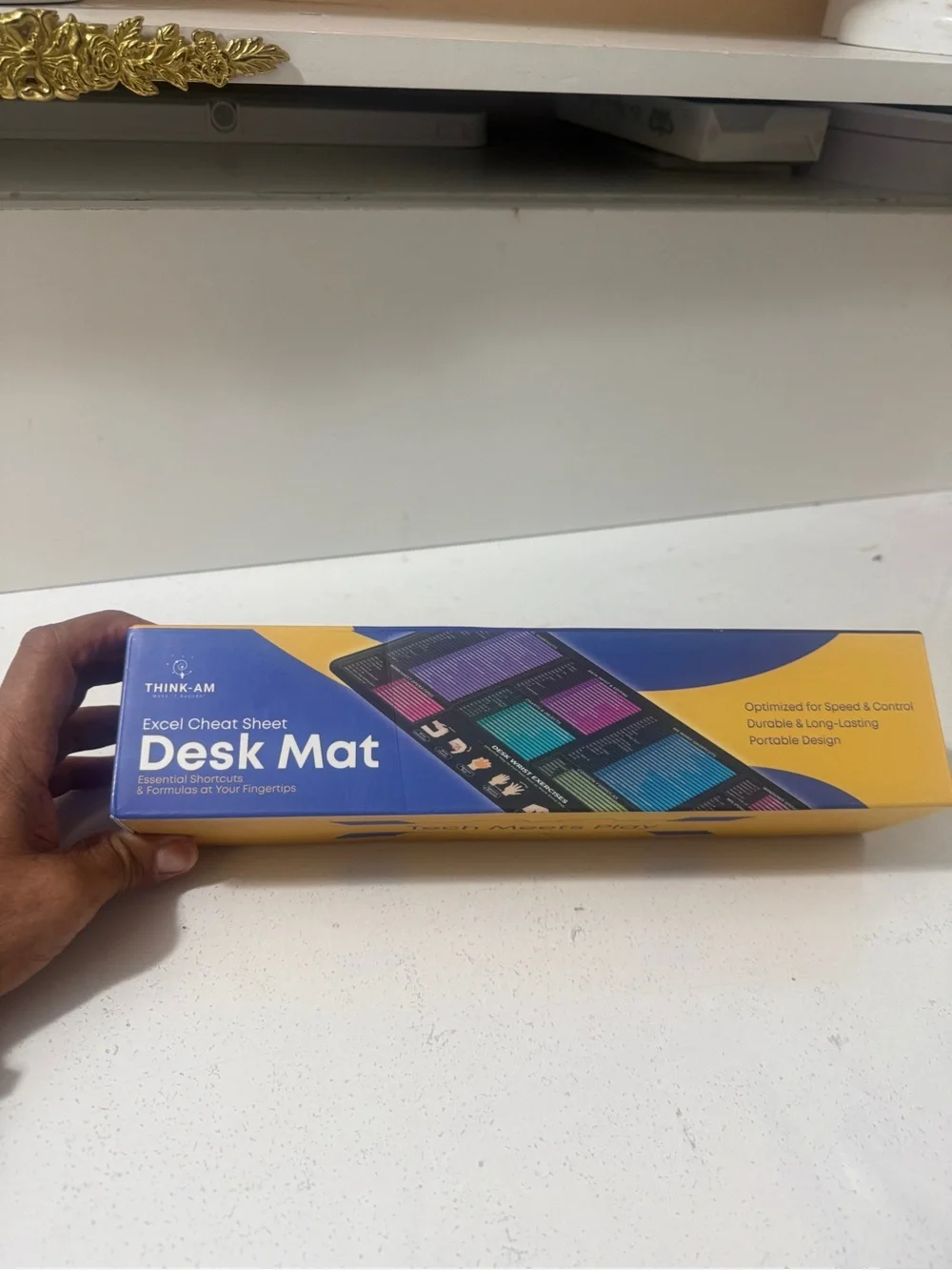 surface fits keyboard, mouse, and desk items Smooth lycra surface enables precis